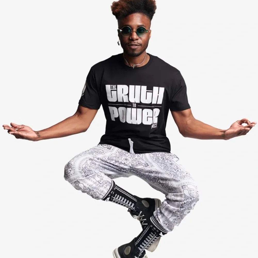 Badu World Market TRUTH TO POWER LOGO TEE XL - Picture 4 of 10